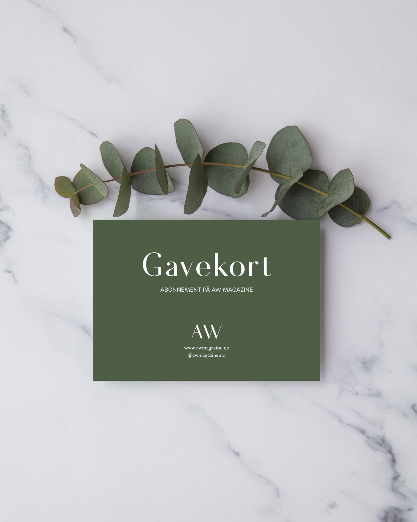 Gavekort | AW Magazine